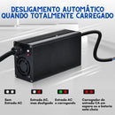 Carregador de bateria inteligente 20A 12V para 110V baterias de lítio (LiFePO4)