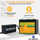 Bateria de lítio 100Ah 12V LiFePO4