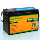 Bateria de lítio 200Ah 12V LiFePO4