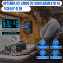 Controlador de carga solar Regulador MPPT 40A OLED Display 12V / 24V Autoswitch