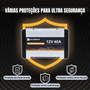 CARREGADOR DCDC 12V 40A - MPPT INTEGRADO