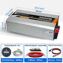 Inversor de onda senoidal pura fora da rede 3000W 24V a 220V