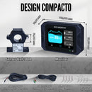 Display Monitor de bateria com tela tocável de 3,5" com sensor Hall para baterias AGM e lítio (LiFePO4) 300A