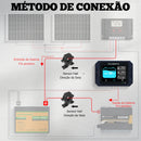 Display Monitor de bateria com tela tocável de 3,5" com sensor Hall para baterias AGM e lítio (LiFePO4) 300A